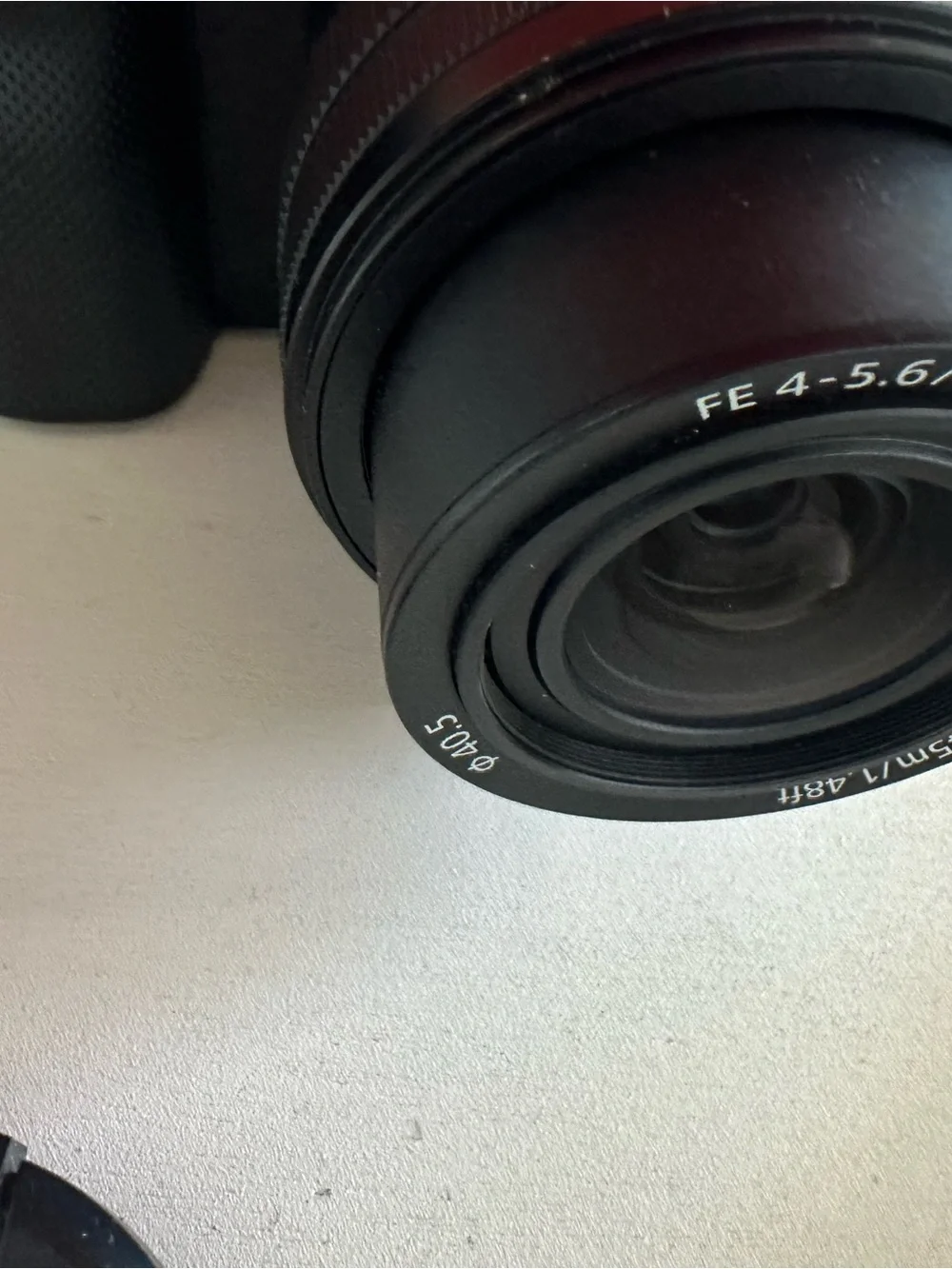 Sony Black Mirrorless camera Full frame 4K with 28-60mm and 55- 210mm Lense